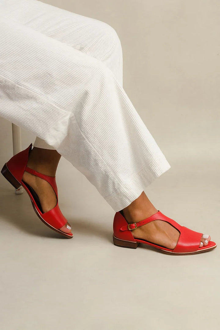 Herminia - Peep Toe Sandals