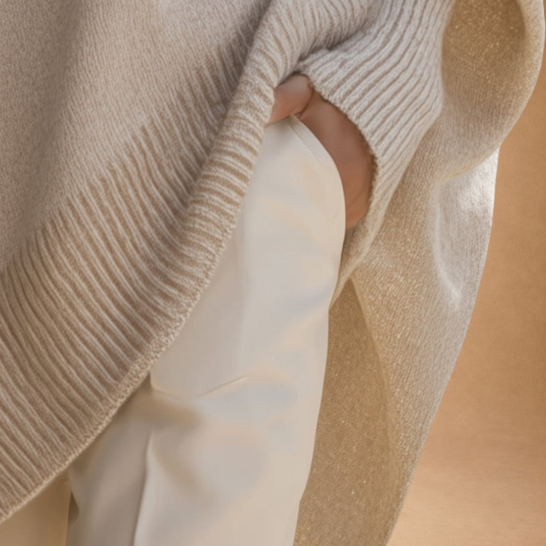 Χρυσούλα - Oversized Knit Sweater