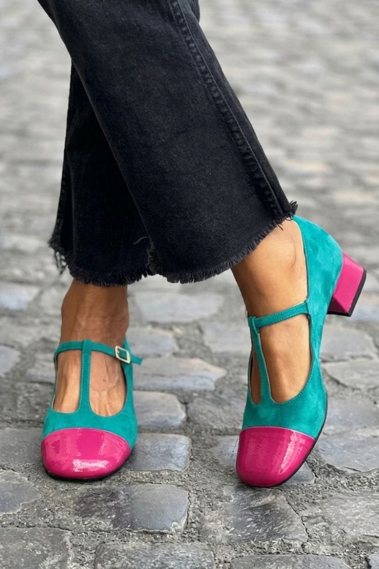 Wilhelmina - Violet Heels