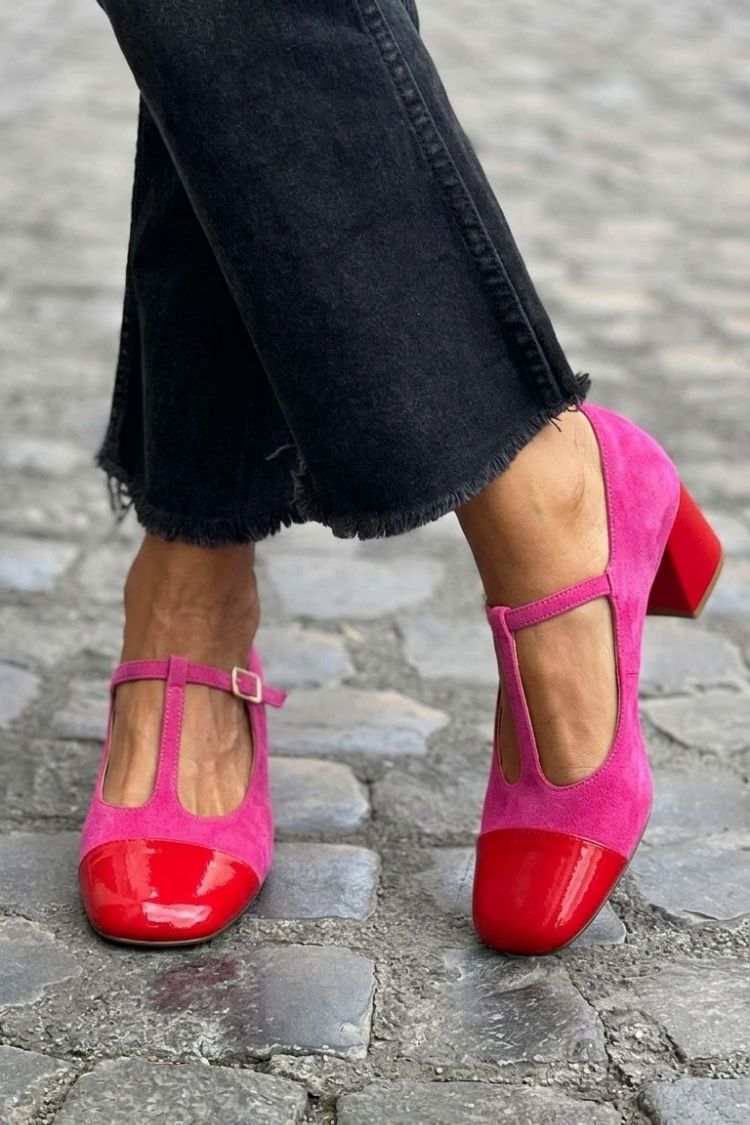 Wilhelmina - Violet Heels