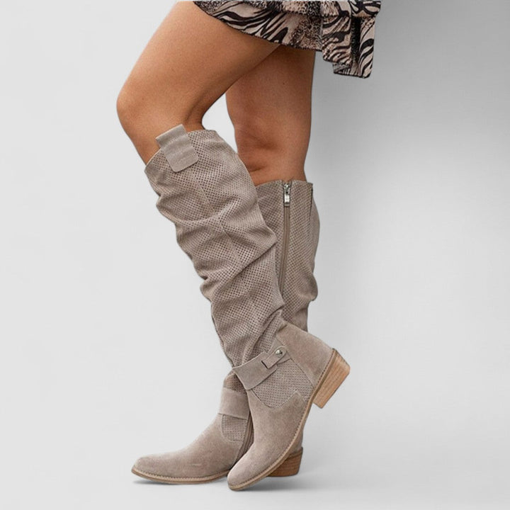 Άνετα μποτάκια ankle σε στυλ western