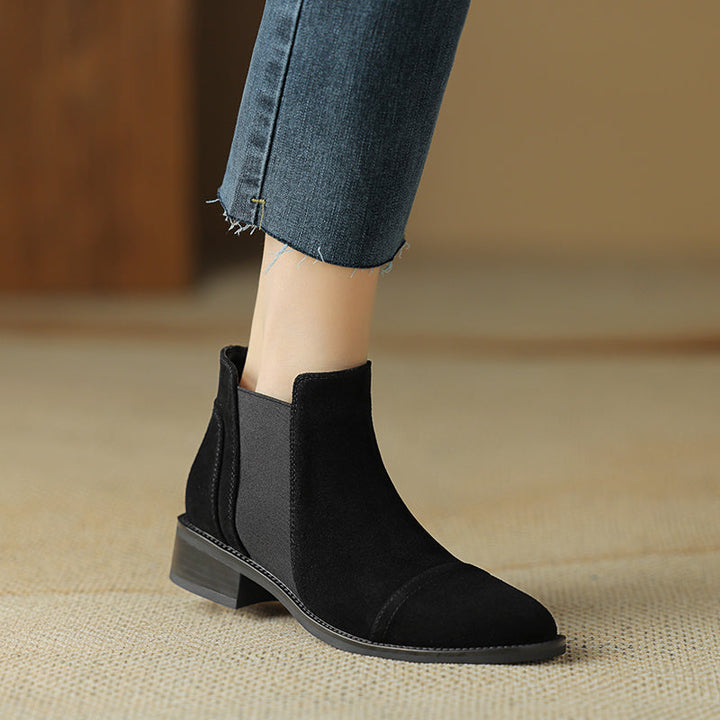 Αυθεντικές Suede Μπότες Zadie