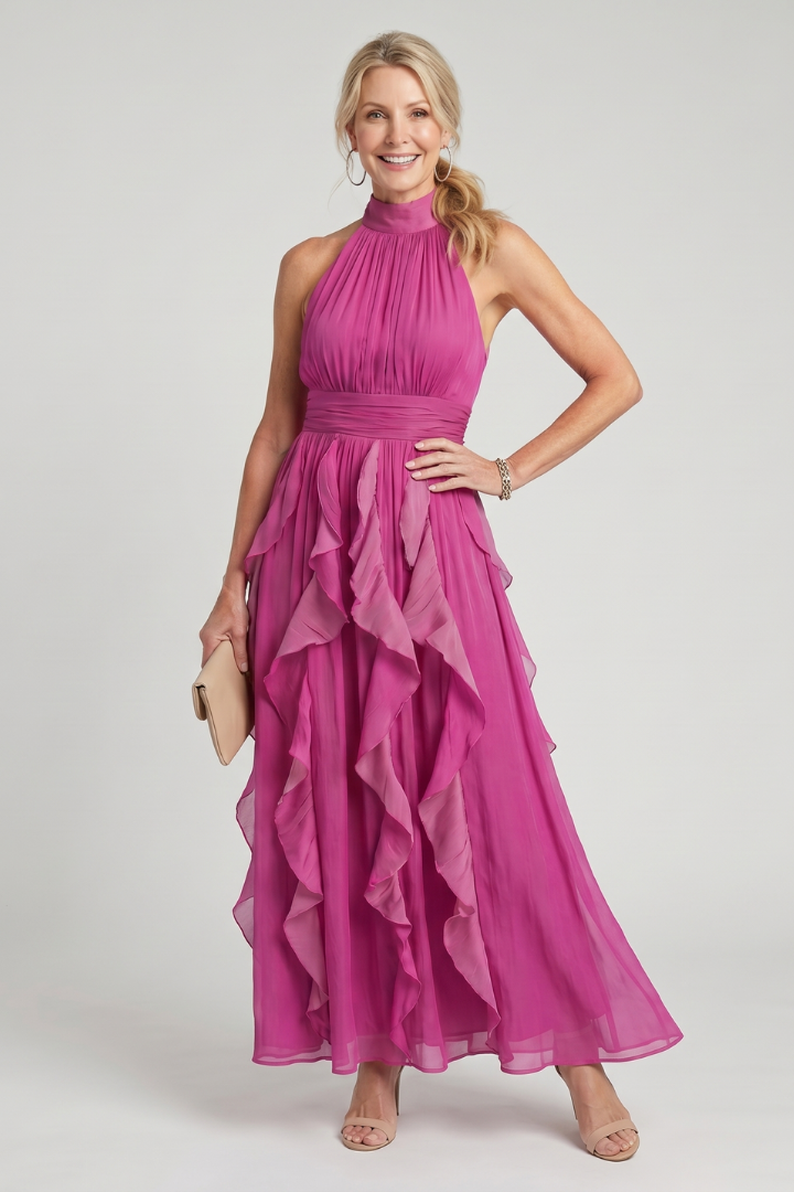 Radovana | Maxi Dress with Flowing Skirts