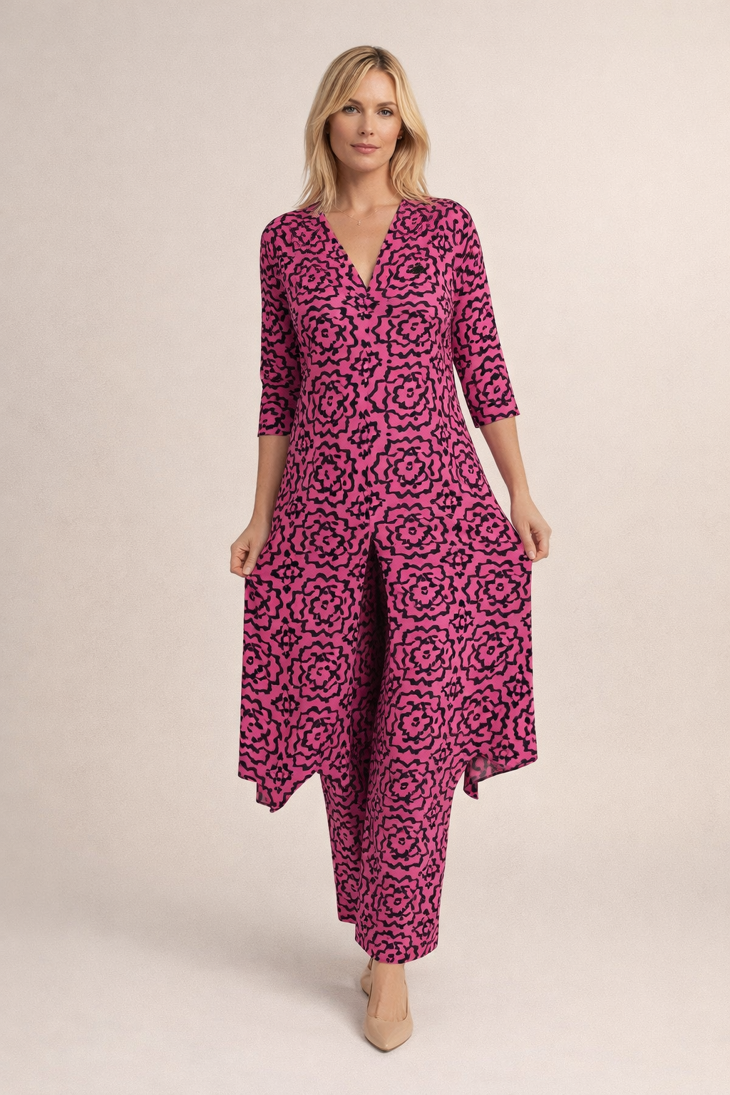 Margaret™ | Printed Dress