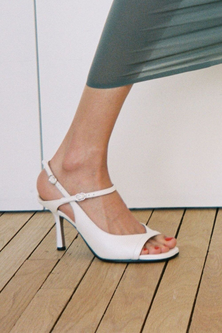 Ντενίζ - Μαύρα Slingback Σανδάλια