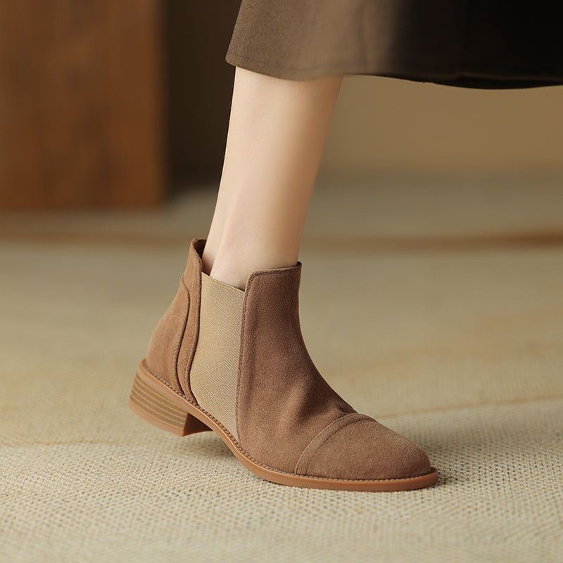 Αυθεντικές Suede Μπότες Zadie