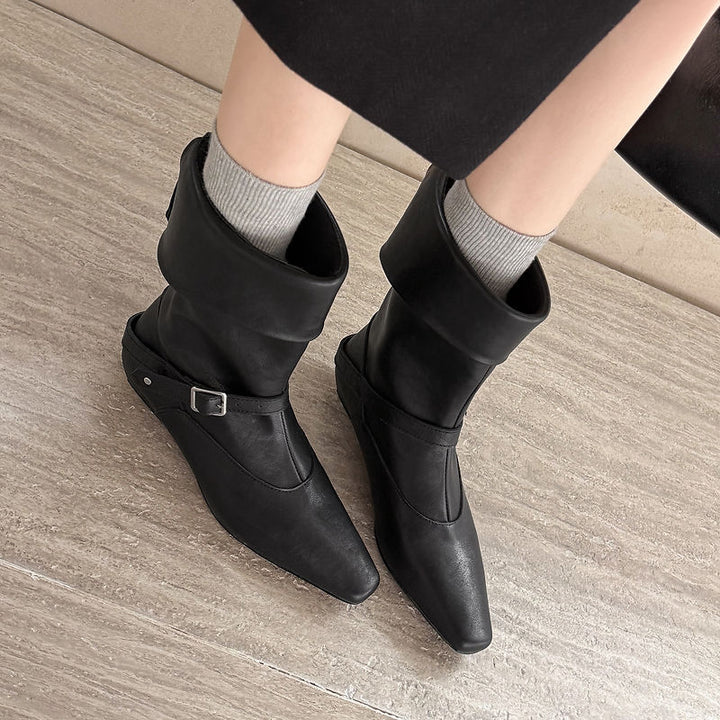 Αυθεντικές Suede Μπότες Queli