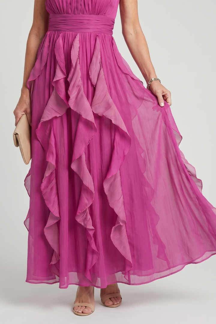 Radovana | Maxi Dress with Flowing Skirts