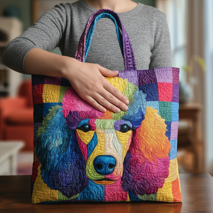 Τσάντα Tote με Κουβέρτα Poodle - Κωδικός GFTOTG79