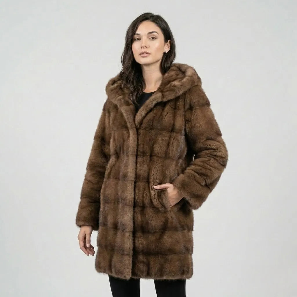 Μακρύ oversized παλτό από συνθετική γούνα με κουκούλα" can be rewritten as:

"Μακρύ oversized παλτό με κουκούλα από συνθετική γούνα