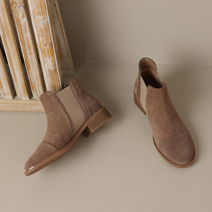 Αυθεντικές Suede Μπότες Zadie