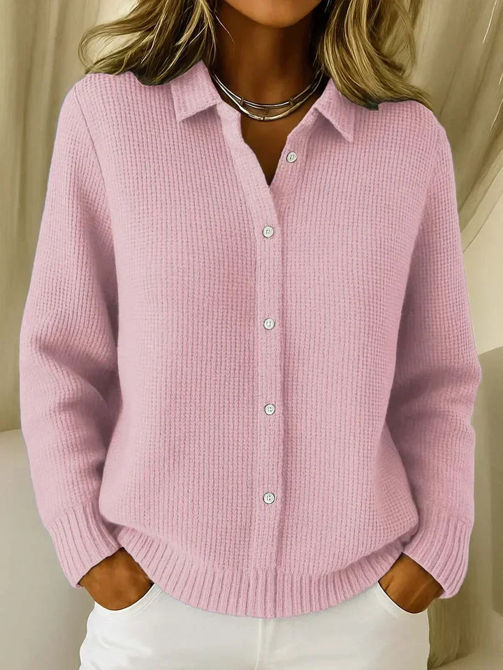 Katrina | Structured Sweater with Buttons