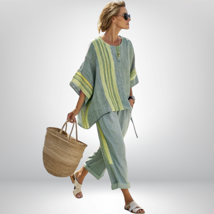 Daisy™ | Bohemian Ριγέ Σετ