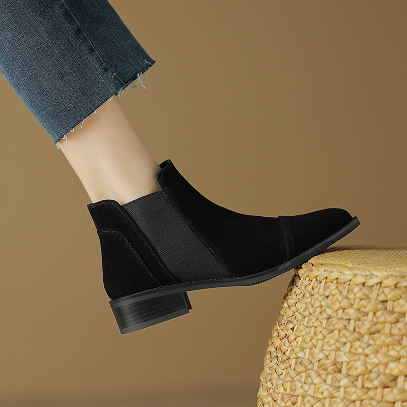 Αυθεντικές Suede Μπότες Zadie