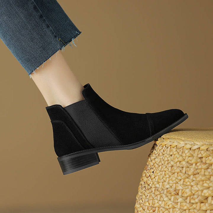 Αυθεντικές Suede Μπότες Zadie