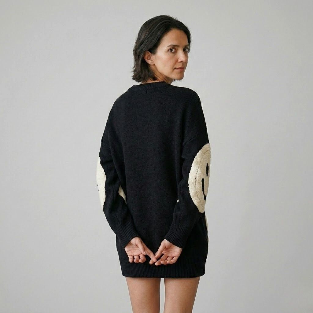 Φούτερ Oversize με Γραφική Σχέδιο