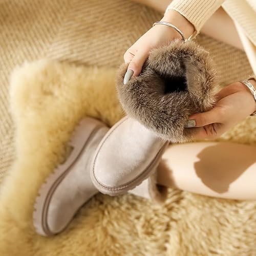 Χειμερινά ankle boots με ψηλή πλατφόρμα