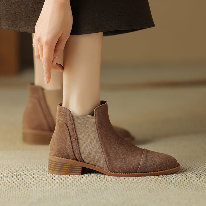 Αυθεντικές Suede Μπότες Zadie