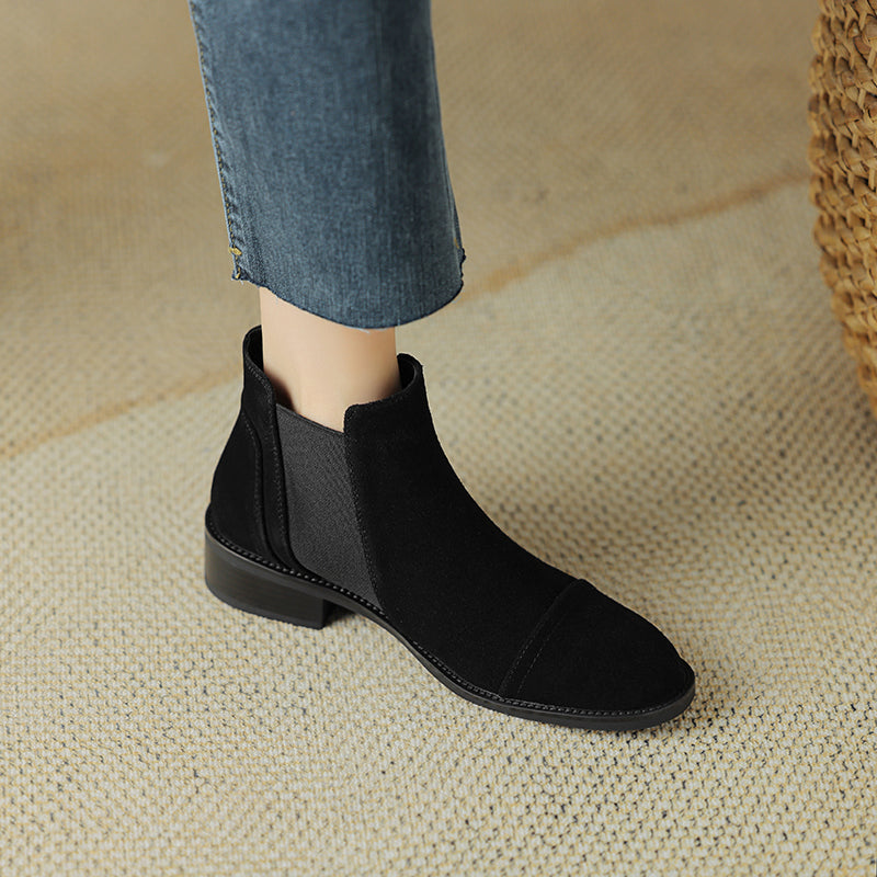 Αυθεντικές Suede Μπότες Zadie