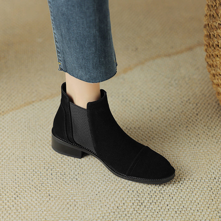 Αυθεντικές Suede Μπότες Zadie