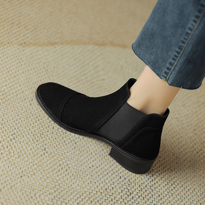 Αυθεντικές Suede Μπότες Zadie