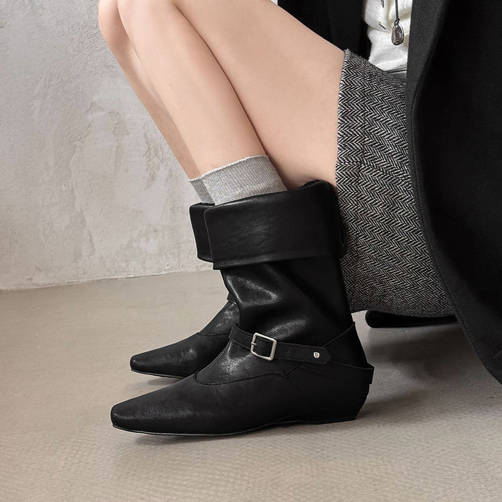 Αυθεντικές Suede Μπότες Queli