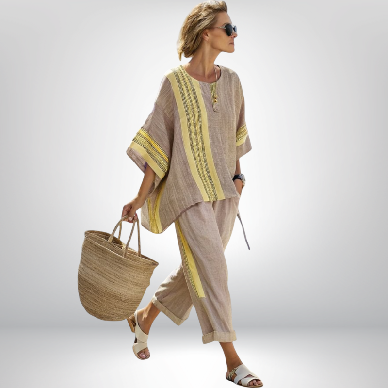Daisy™ | Bohemian Ριγέ Σετ