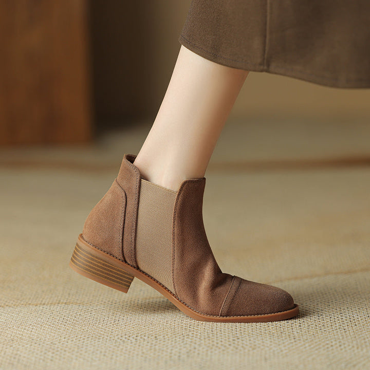 Αυθεντικές Suede Μπότες Zadie