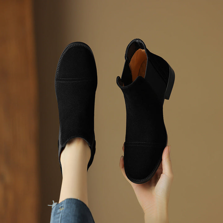 Αυθεντικές Suede Μπότες Zadie