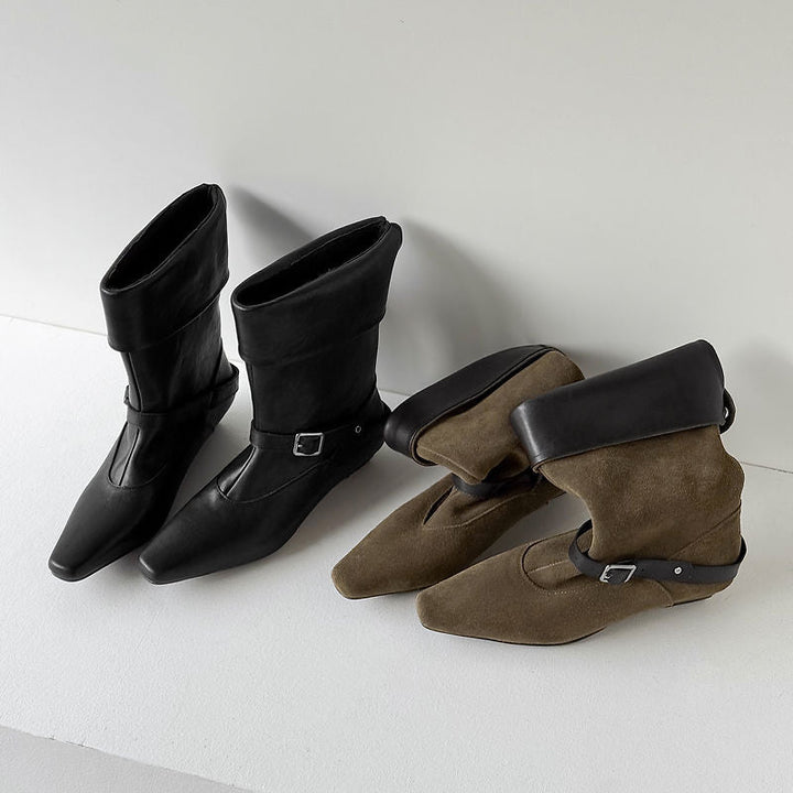 Αυθεντικές Suede Μπότες Queli