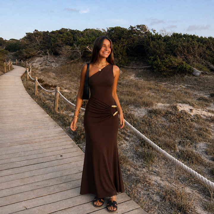 Cecilia - Maxi One-Shoulder Dress