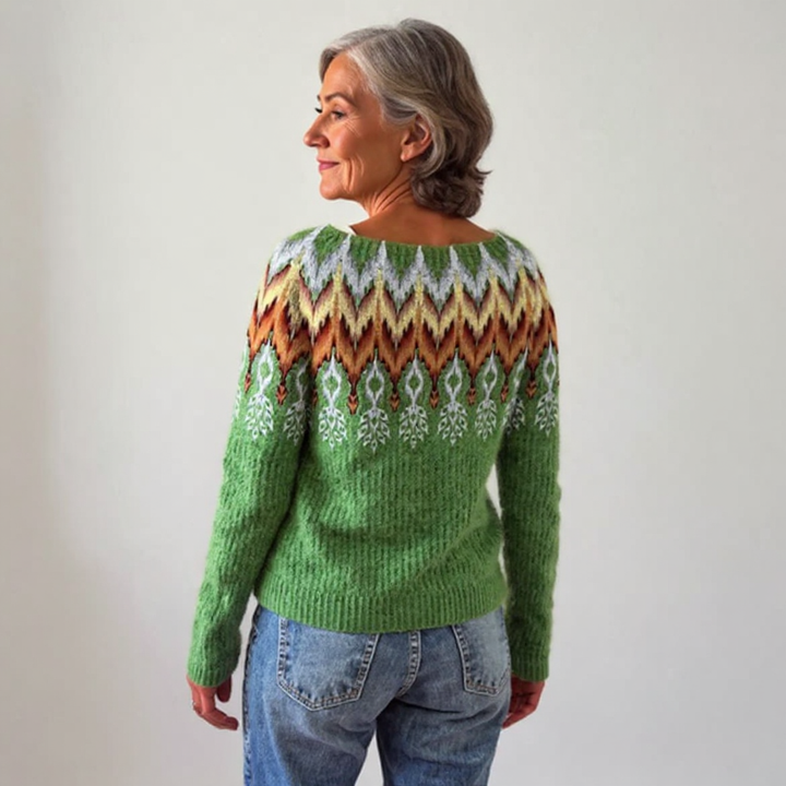 Έμιλι | Vintage Πλεκτό Σουέτερ