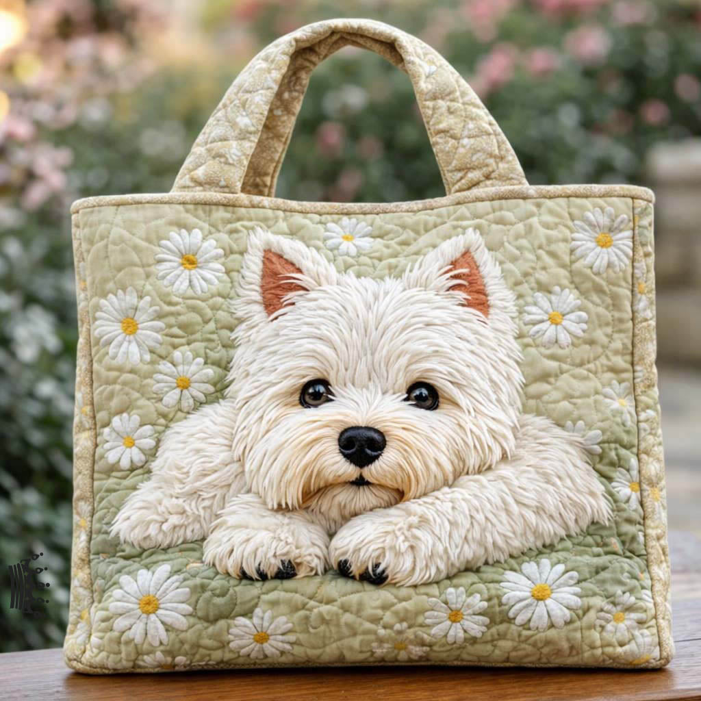 Δημιουργική Τσάντα Tote με Σχέδιο Όνειρο Daisy Westie GFTOHD13528