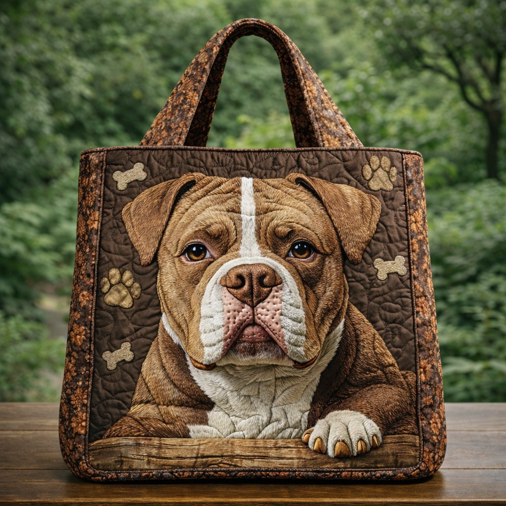 Ρουστίκ Τσάντα Κουβερτίνα Bulldog Paw GFTOHD13699