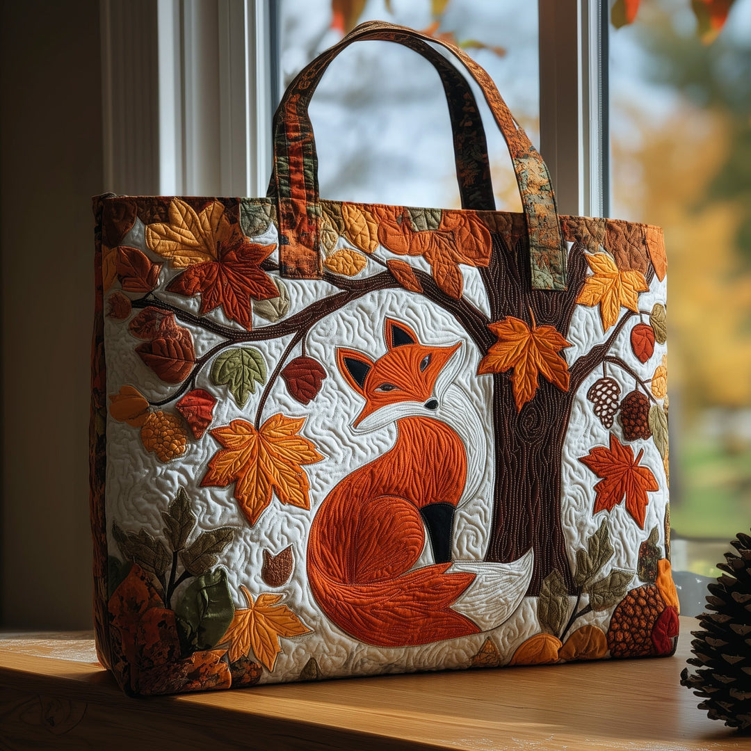 Quilted Fox Heaven Tote Bag GFTOHD8794
