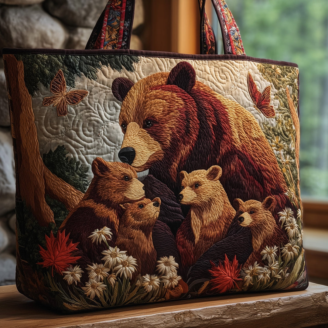 Τσάντα Tote με Σχέδιο Wilderness Bear GFTOMA2450