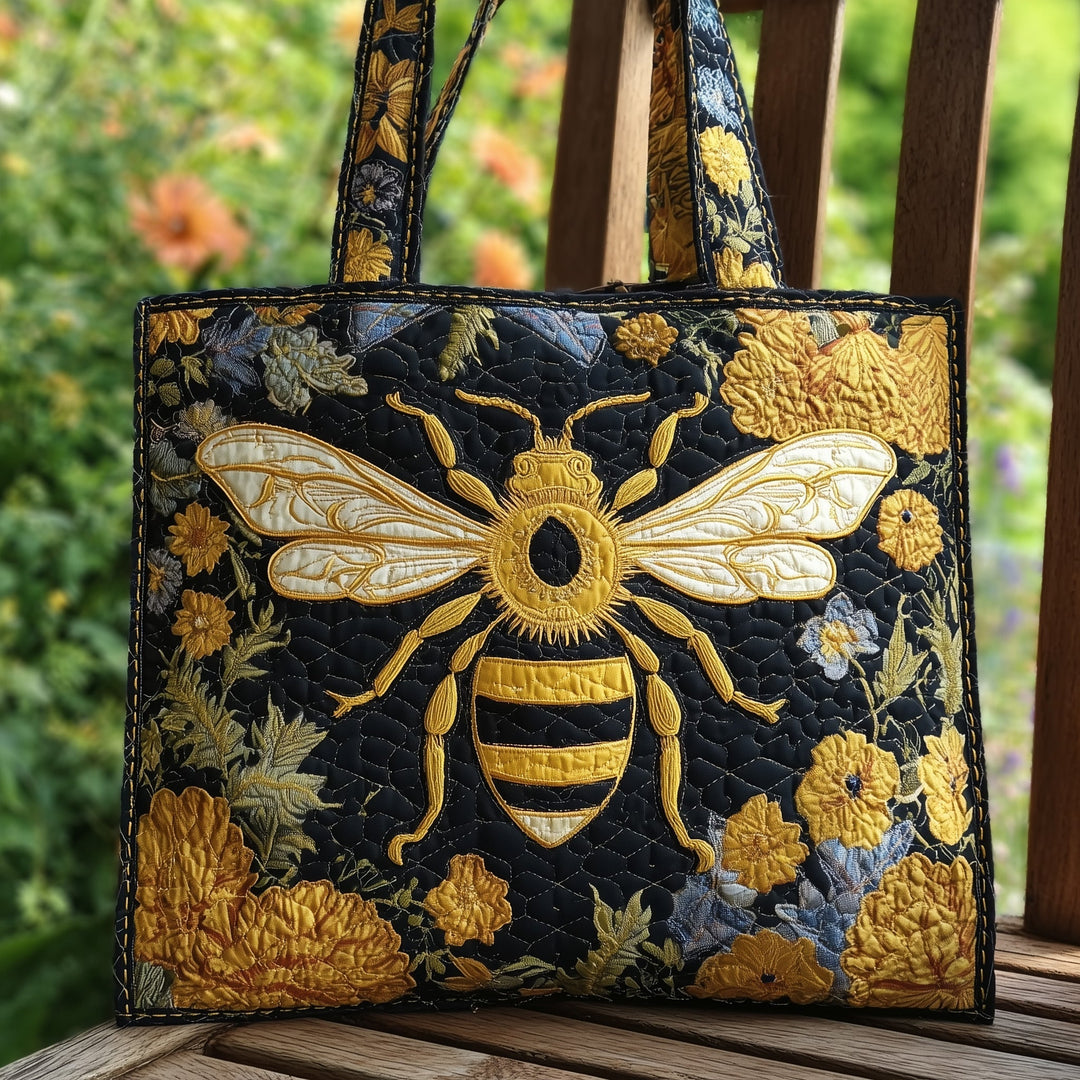 Τσάντα Tote με Κουβερτούρα Bee Garden - Κωδικός GFTONL5398