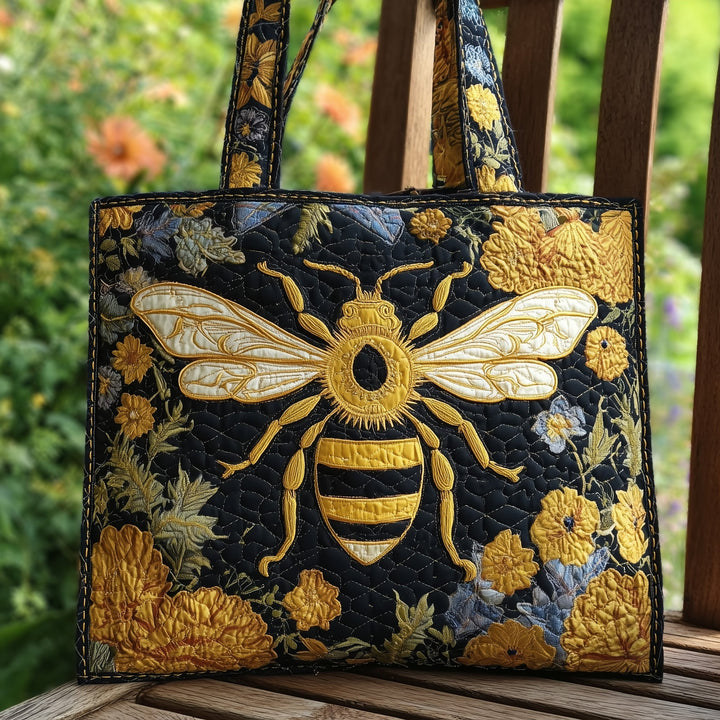 Τσάντα Tote με Κουβερτούρα Bee Garden - Κωδικός GFTONL5398