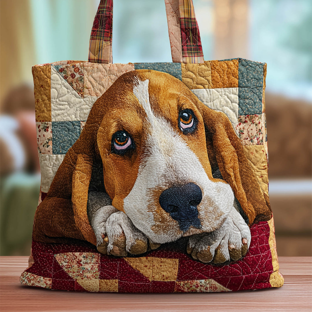 Γλυκό Τσαντάκι Basset Hound με Κέντημα - Κωδικός GFTONT6034