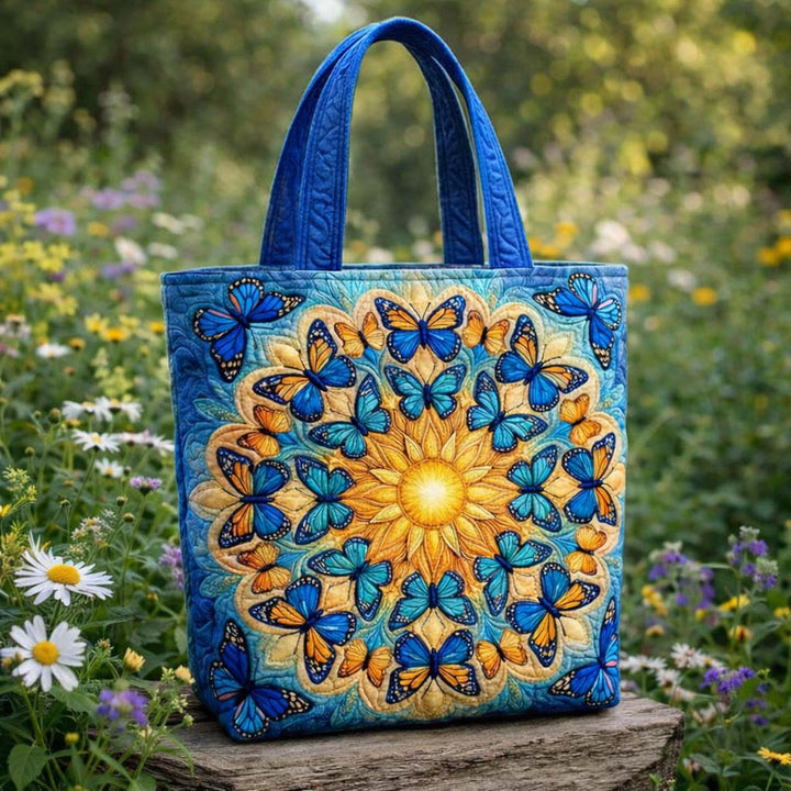Τσάντα Tote με Σχέδιο Πεταλούδας GFTOQA1750