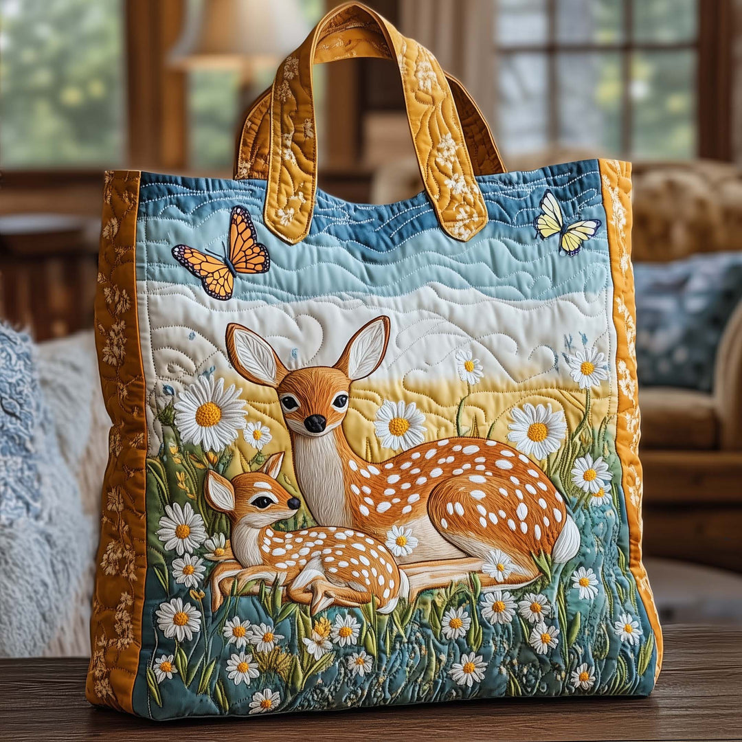 Meadow Rest Κεντημένη Tote Τσάντα GFTOQA913