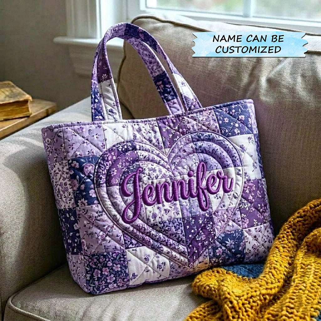Τσάντα Tote με Κέντημα QTCUZ GFTOTP18063