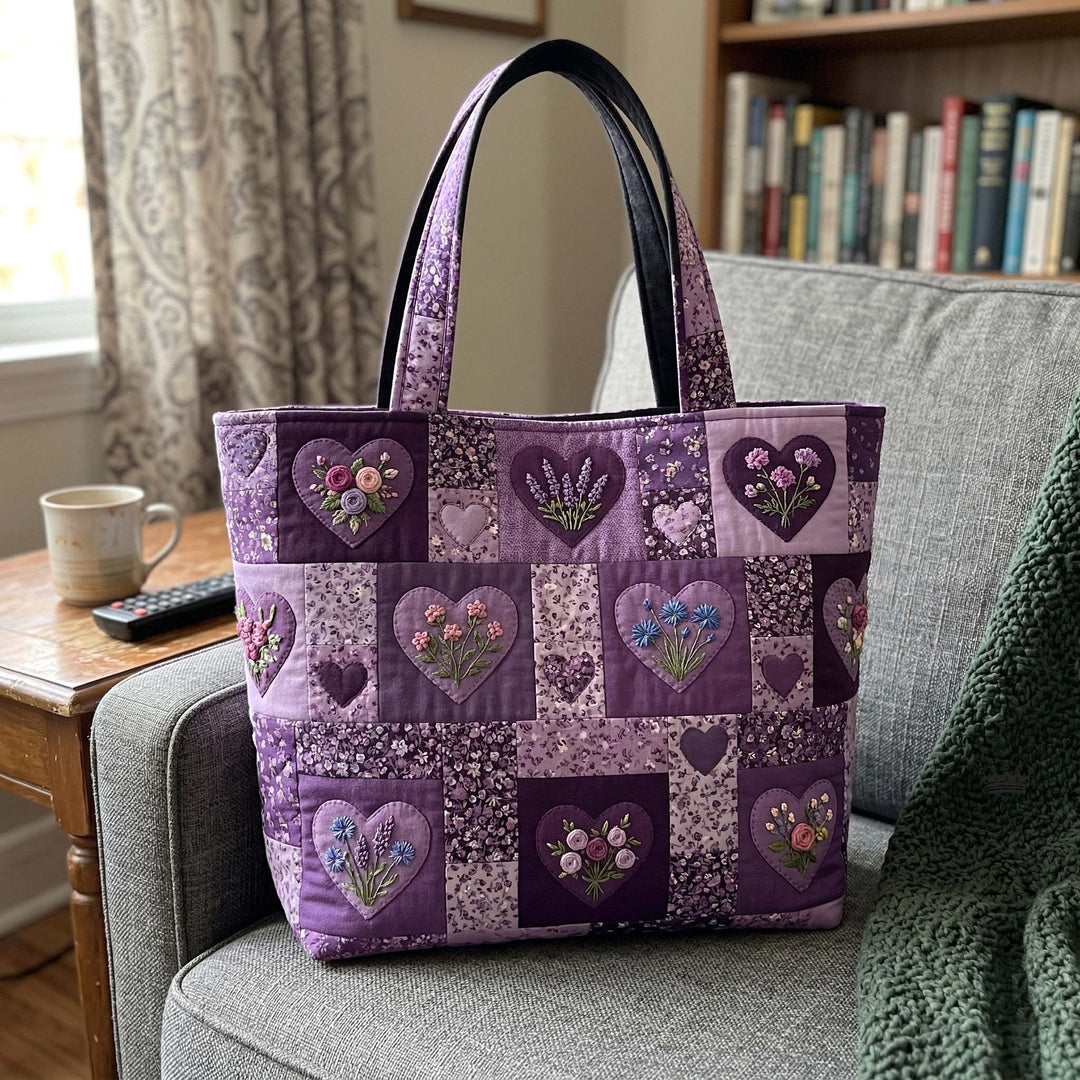 Patchwork Λουλουδένια Tote Τσάντα GFTOTP18175