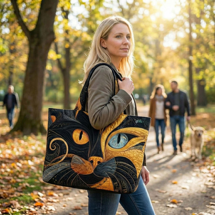 Catitude Tote Bag with Blanket GFTOTP9665