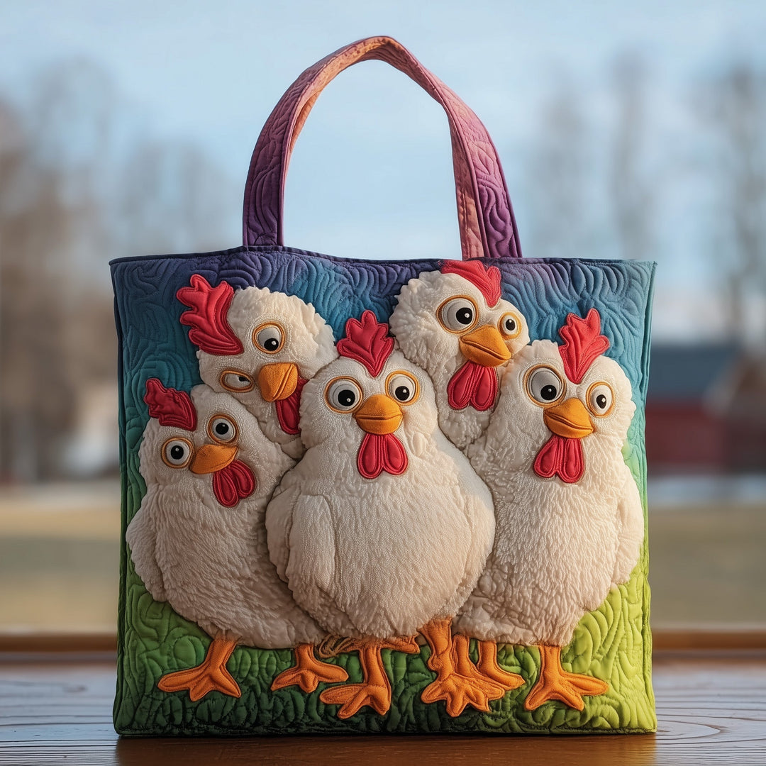 Τσάντα Tote με Κουβέρτα Fat Bang Chicken GFTOXM39