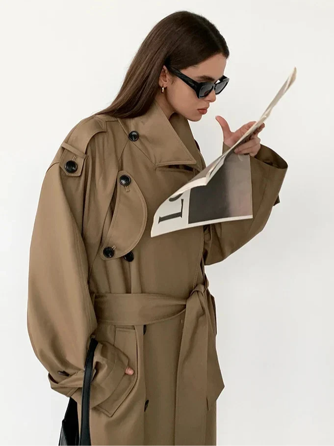Μακρύ Oversized Γυναικείο Μπουφάν