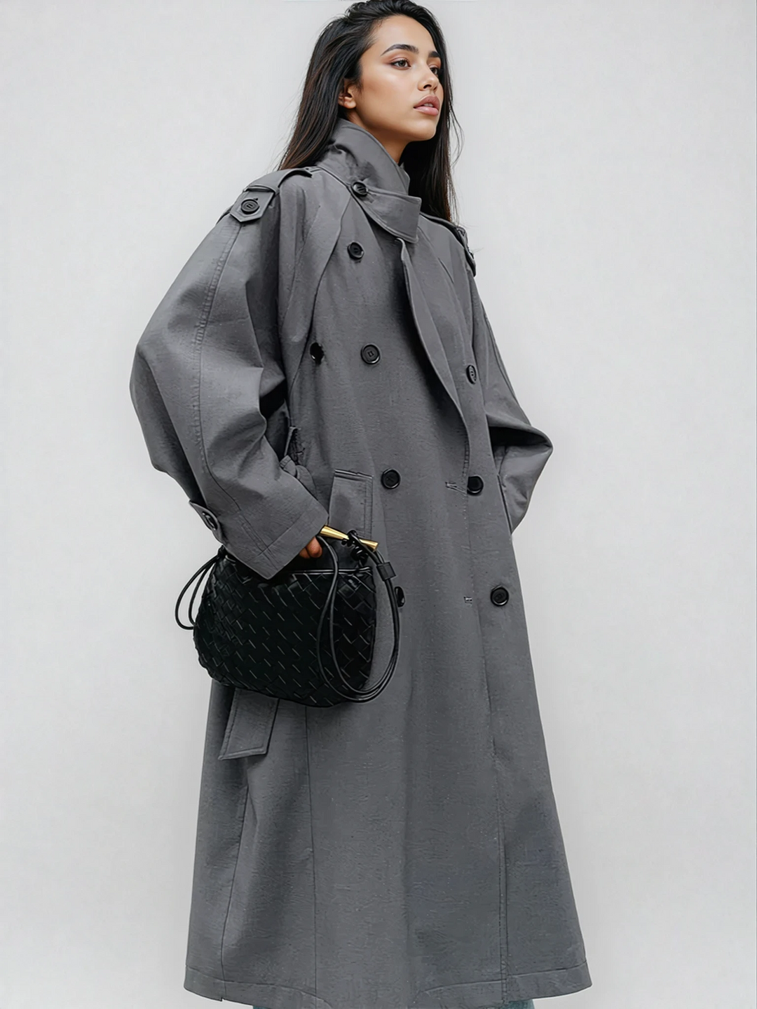 Μακρύ Oversized Γυναικείο Μπουφάν