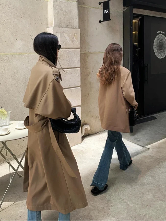Μακρύ Oversized Γυναικείο Μπουφάν