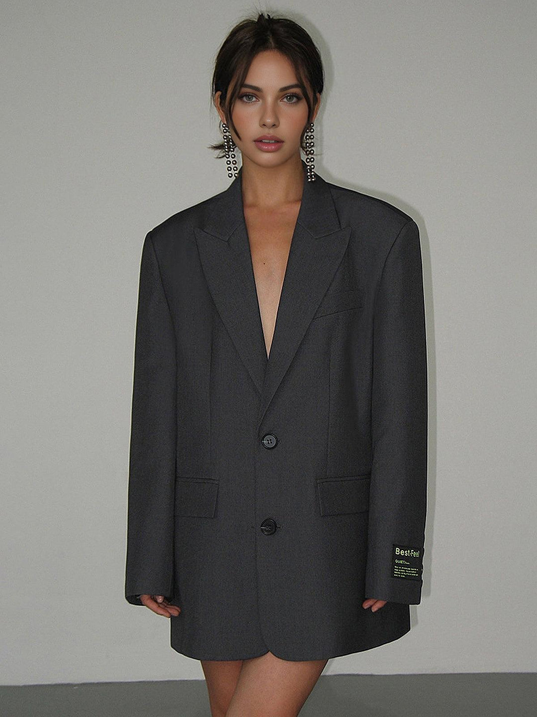 Γυναικείο Κλασικό Oversized Σακάκι