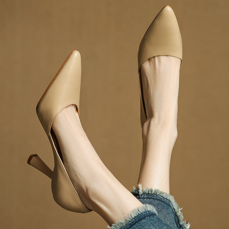 Αυθεντικές Δερμάτινες Γόβες Liana